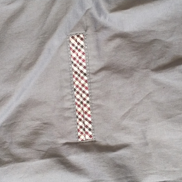 EUC Tomsware button down with check pattern details, worn once! - Picture 3 of 6